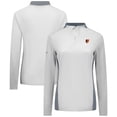 thumbnail image 1 of Women's Levelwear  White Baltimore Orioles Moxie Insignia Quarter-Zip Pullover, 1 of 3