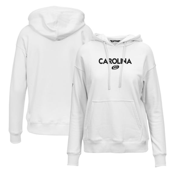 Women's Levelwear White Carolina Hurricanes Adorn City Capsule Pullover Hoodie