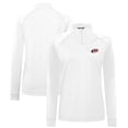 thumbnail image 1 of Women's Levelwear White Carolina Hurricanes Amethyst Insignia Core Quarter-Zip Jacket, 1 of 3
