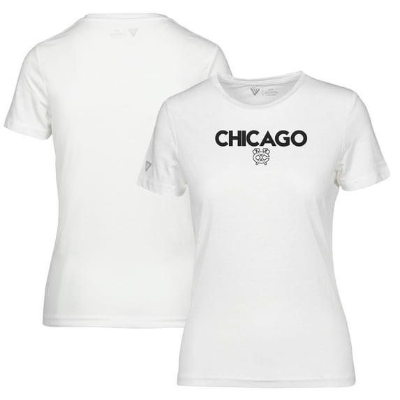 Women's Levelwear White Chicago Blackhawks Maddox City Capsule T-Shirt