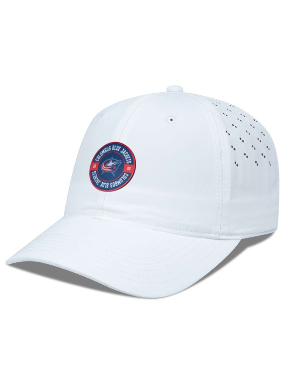 Women's Levelwear White Columbus Blue Jackets Haven Adjustable Hat