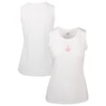 thumbnail image 1 of Women's Levelwear White Edmonton Oilers Mother's Day Macy Core Tank Top, 1 of 3