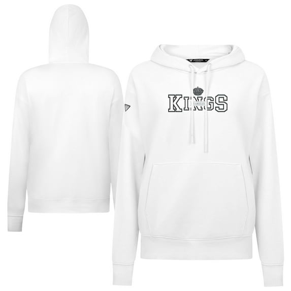 Women's Levelwear White Los Angeles Kings Adorn Journey Pullover Hoodie