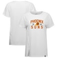 thumbnail image 1 of Women's Levelwear White Phoenix Suns Influx T-Shirt, 1 of 3