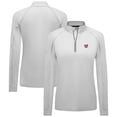 thumbnail image 1 of Women's Levelwear  White Washington Nationals Kinetic Insignia Quarter-Zip Pullover, 1 of 3