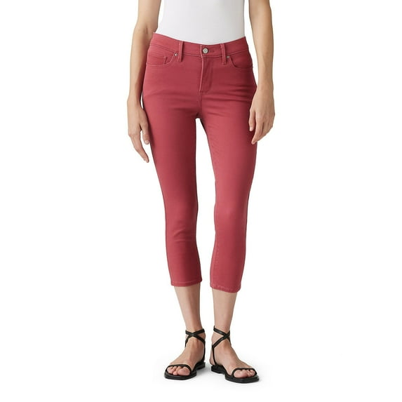Women's Levi's® 311 Shaping Capris Color: Earth Red Size: 26(US 2)M