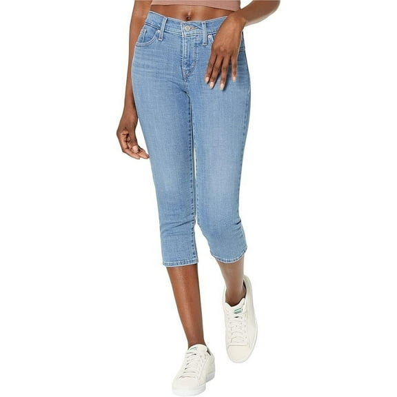 Women's Levi's® 311 Shaping Capris Color: Lapis Level Size: 30(US 10)M