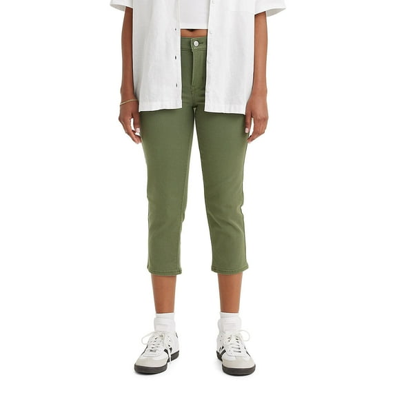 Women's Levi's® 311 Shaping Capris Color: Thyme Size: 24(US 00)M
