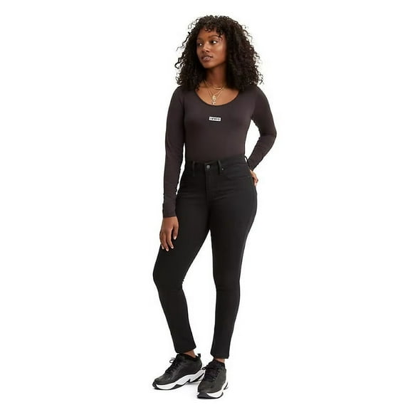Women's Levi's® 311™ Shaping Skinny Jeans Color: Soft Black Size: 27(US 4)S