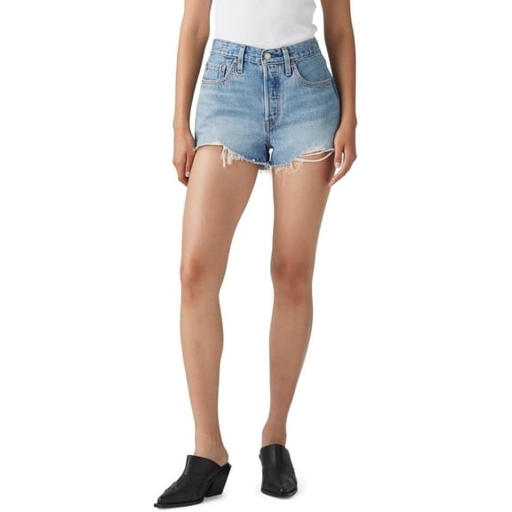 Women's Levi's® 501™ Original Jean Shorts Color: Switch Stitch Size: 30(US 10)M