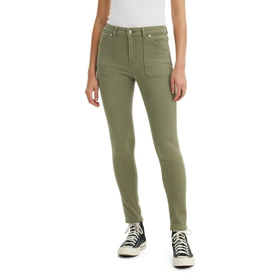 Women's Levi's® 721™ High Rise Skinny Jeans Color: Deep Lichen Green Size: 29(US 8)S