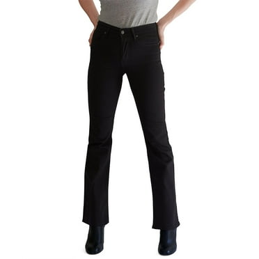 Women's Levi's® 725™ High Rise Bootcut Jeans Color: Soft Black Size: 33(US 16)M