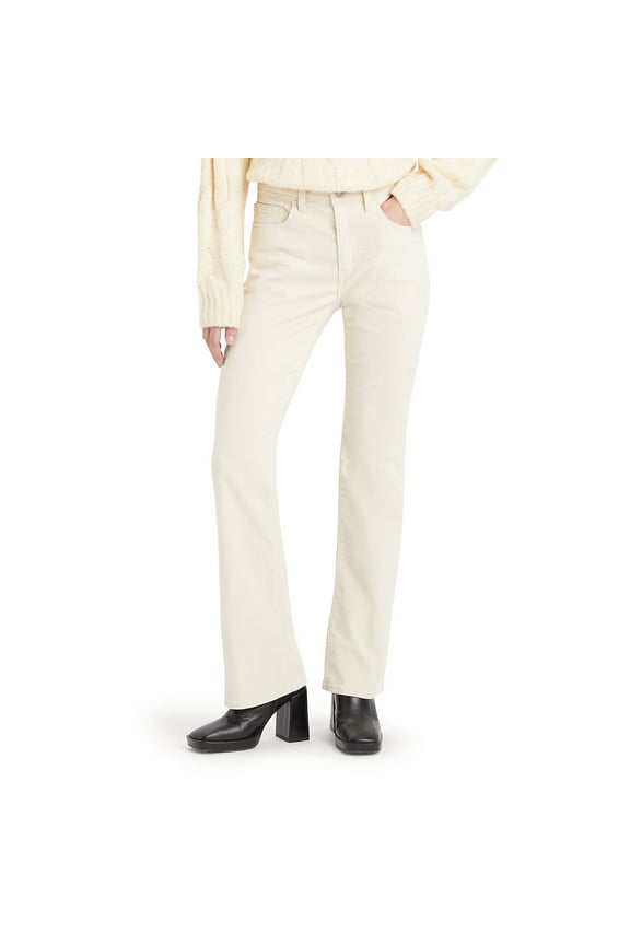 Women's Levi's® 725™ High Rise Bootcut Jeans Color: White Swan Cord Size: 32(US 14)M