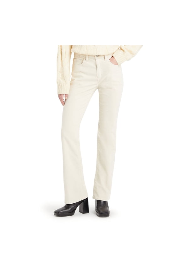 Women's Levi's 725 High Rise Bootcut Jeans Color: White Swan Cord Size: 33(US 16)M