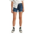 thumbnail image 1 of Women's Levi's® Mid-Length Jean Shorts Color: Stop The Confusion Size: 29(US 8)M, 1 of 4