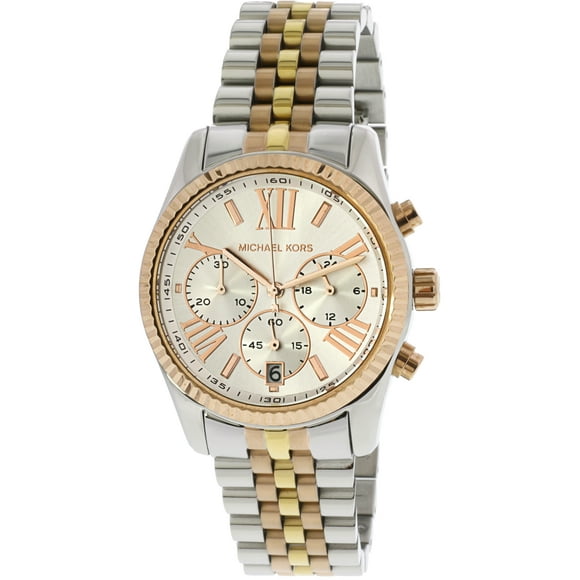 Women's Lexington MK5735 White Stainless-Steel Quartz Fashion Watch