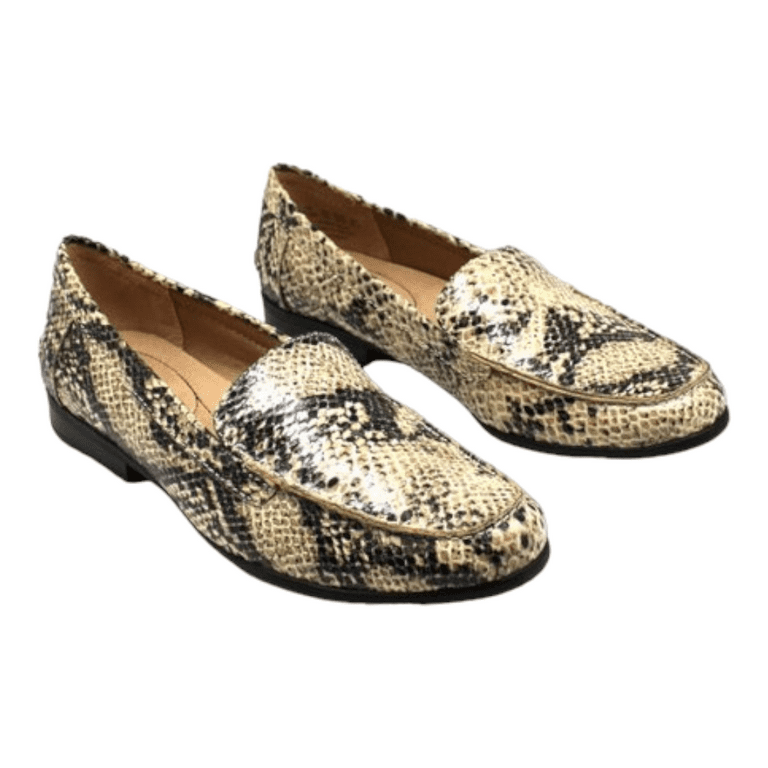 Women s Life Stride Margot Loafer Effortless Style in Natural Viper Faux Leather