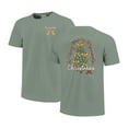 thumbnail image 1 of Women's  Light Green Minnesota Golden Gophers Christmas Tree Comfort Colors T-Shirt, 1 of 3