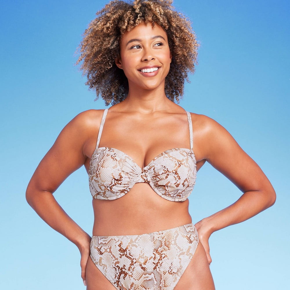 Shade & Shore Women's Swimsuit Tops Only & Bikini Tops | Walmart