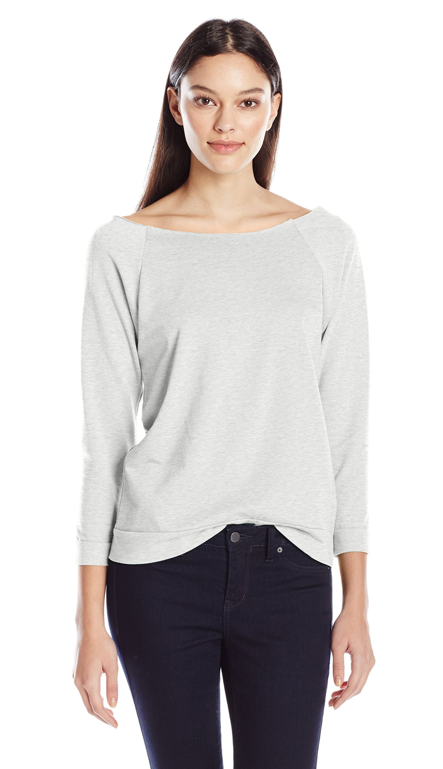 Women's Light Weight French 3/4 Sleeve Raglan Top