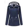 thumbnail image 1 of Women's Lightweight Anorak Hooded Windbreaker Jacket for Outdoor Activities and Daily Wear, 1 of 2