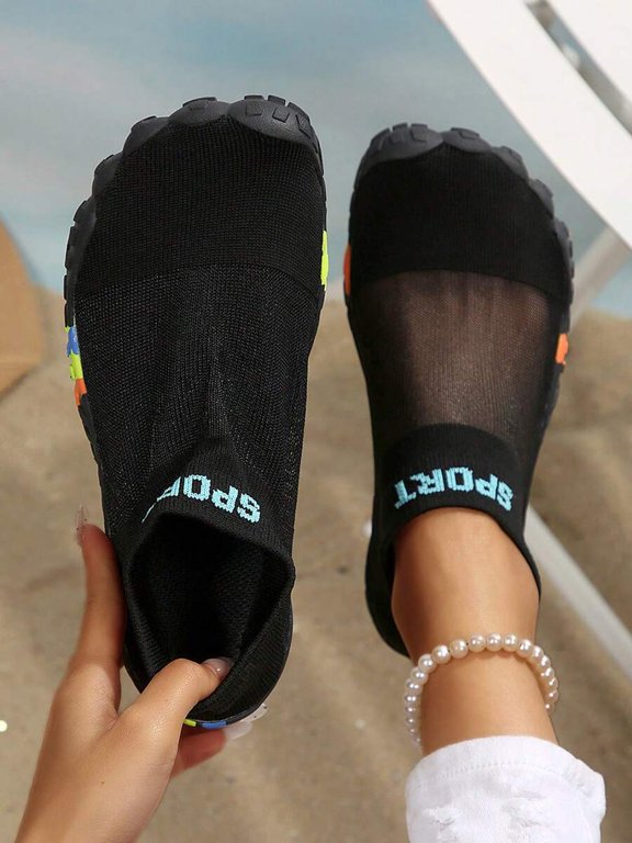 Women's Lightweight Beach Shoes Quick Dry Water Shoes Barefoot Aqua Socks For Swimming Pool Beach Surfing Sock Shoes Sneakers