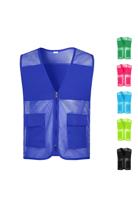 Women's Lightweight Breathable Fishing Travel Hiking Vest Jacket, Outdoor Activewear Windbreaker Shell, Quick-Dry Upf Sun Protection for Casual Daily Wear Adventure Essentials