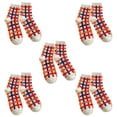 thumbnail image 1 of Women's Lightweight Breathable Wicking Cool Comfort Crew Socks - Style 3, 1 of 5