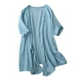 thumbnail image 1 of Women's Lightweight Cardigan Casual Long Sleeve Open Front Cover Up Soft Comfortable Versatile for Spring Summer Fall, 1 of 9