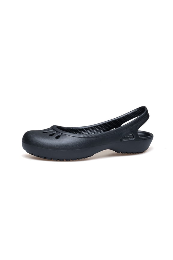 Women’s Lightweight Clog Sandals Closed Toe Soft Sole Slip On Non Slip Beach Shoes