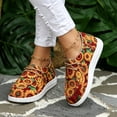 thumbnail image 1 of Women's Lightweight Comfort Walking Shoes, Flat Canvas Casual Breathable Lining Non Slip Sole, Classic Slip on Sneakers for Everyday Walking, 1 of 5