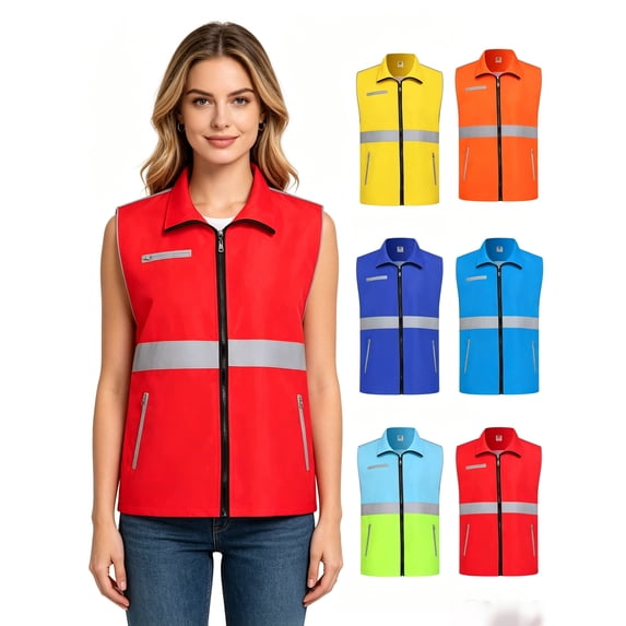 Women's Lightweight Fishing Travel Hiking Vest Jacket, Outdoor Sports Waistcoat for Women, Breathable Quick-Dry Shell, Casual Camping Adventure Gear, Fashion Essential Gift for Ladies