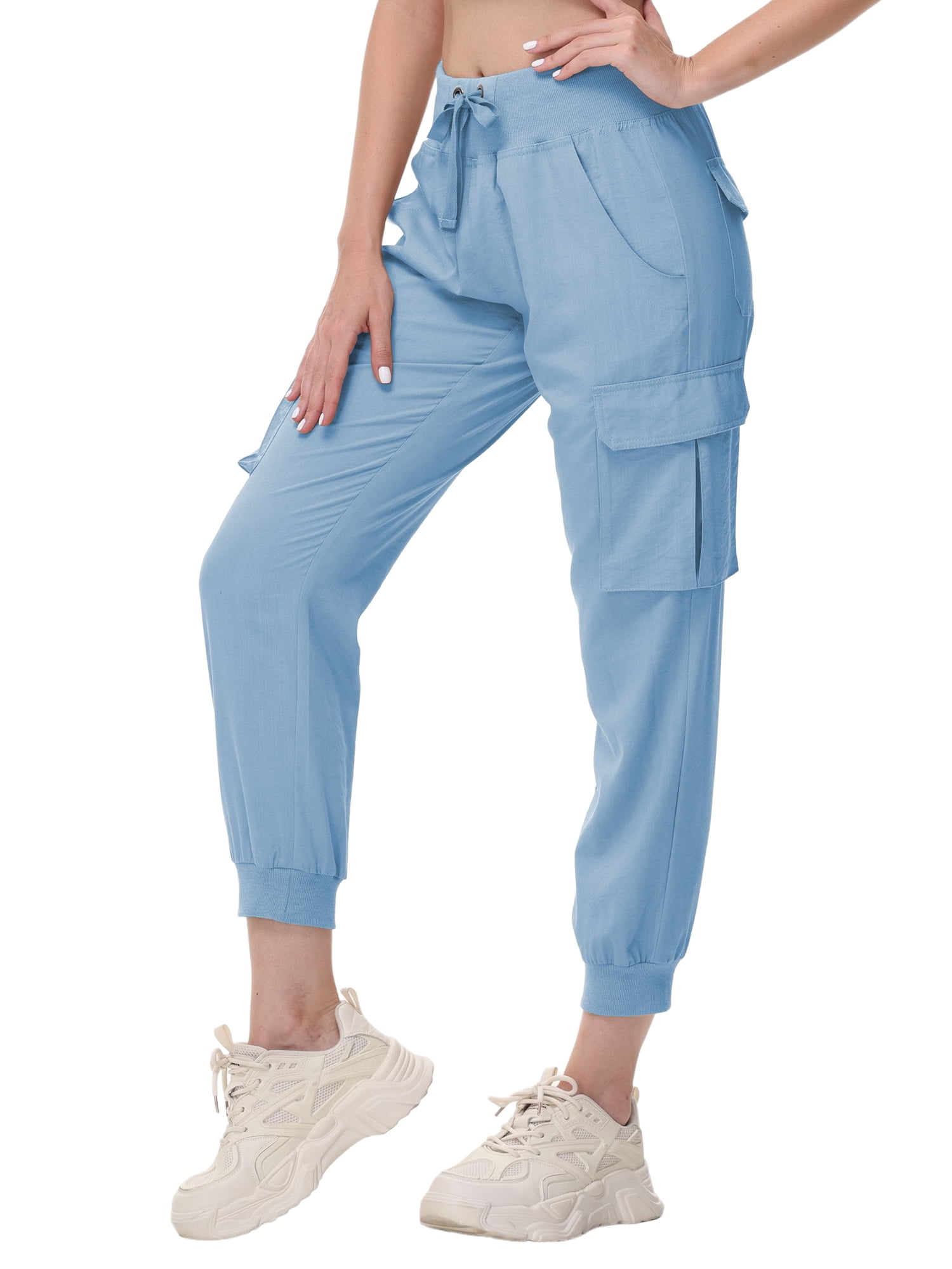 Women's Lightweight Hiking Cargo Pants Outdoor Quick Dry Casual Travel