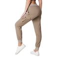 thumbnail image 1 of Women's Lightweight Hiking Cargo Pants Quick Dry Outdoor Joggers with Elastic Waist Button & Pockets XS, 1 of 6