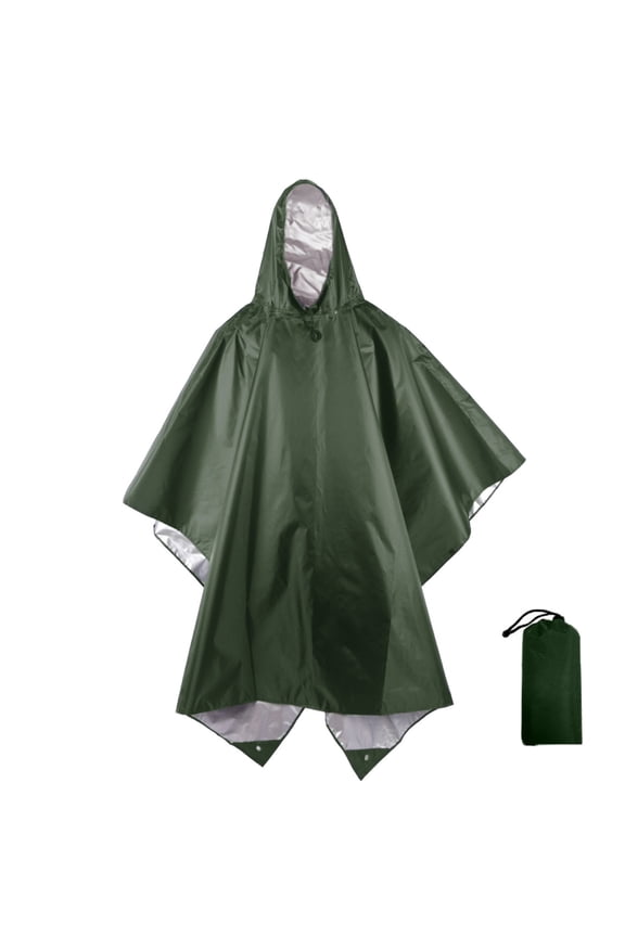 Women's Lightweight Hooded Rain Jacket Pullover Coat For Adults Casual Outdoor Windbreaker