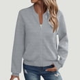 thumbnail image 1 of Women's Lightweight Hoodless Jacket with Zipper and Pockets, 1 of 1