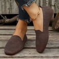 thumbnail image 1 of Women's Lightweight Knitted Loafers Casual Flat Shoes Comfortable Boat Shoes Flat Bottomed Breathable Shoes, 1 of 3