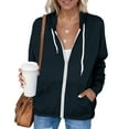 thumbnail image 1 of Women's Lightweight Long Sleeve Sun Protection Jacket with Hood and Front Zipper, 1 of 9