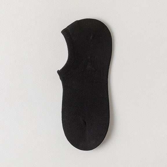 Women’s Lightweight No-Slip Boat Socks - Breathable Summer Mesh for Ultimate Comfort (One Size, 6 Pairs)