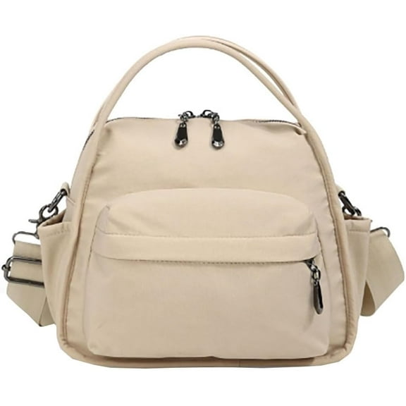 Women's Lightweight Nylon Crossbody Bag Cute Underarm Handbag Casual Commuter Tote Top Handbags