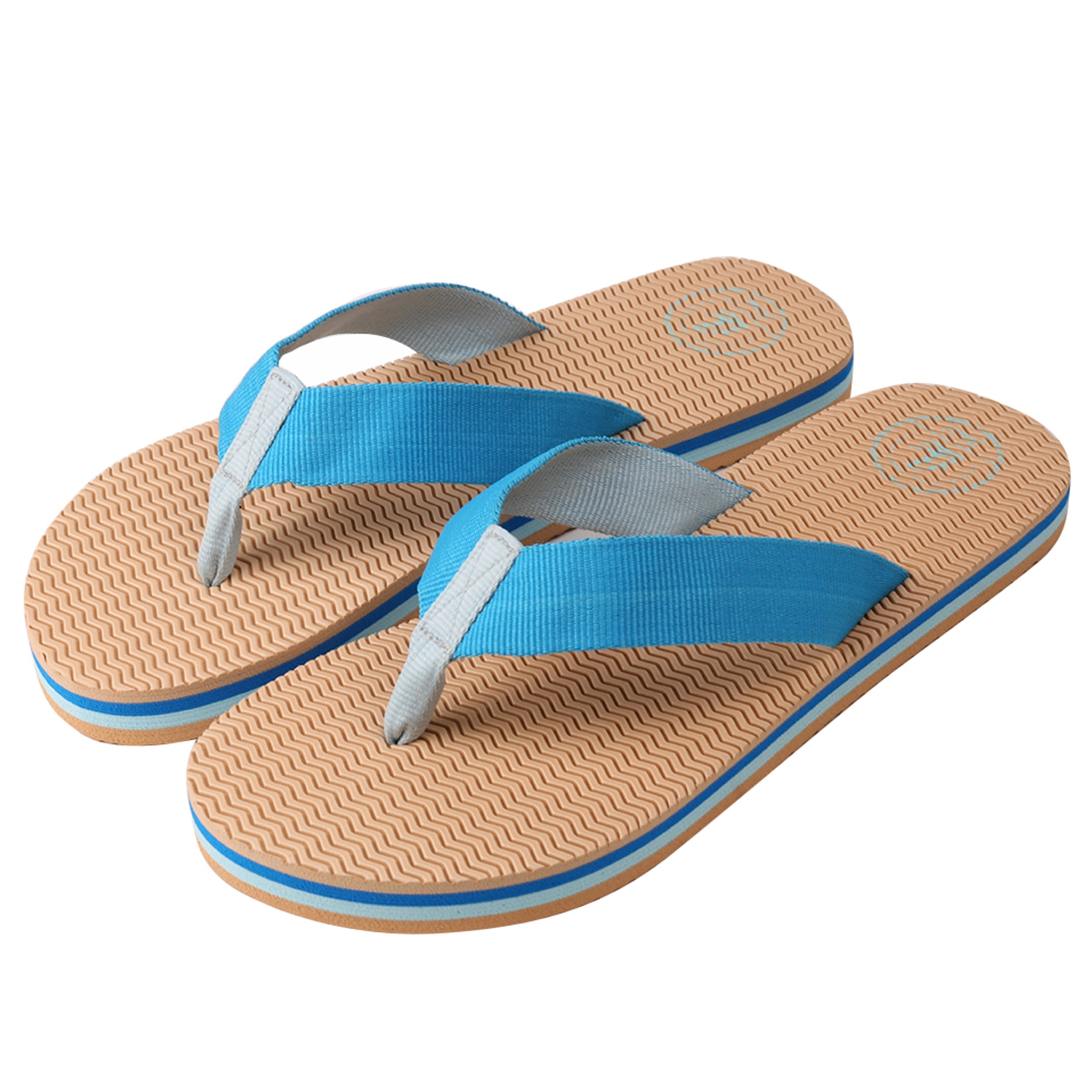 Aerusi Women’s Flip Flops Comfort Memory Foam Thong Sandals, Lightweight Non-Slip Beach Walking Sandals