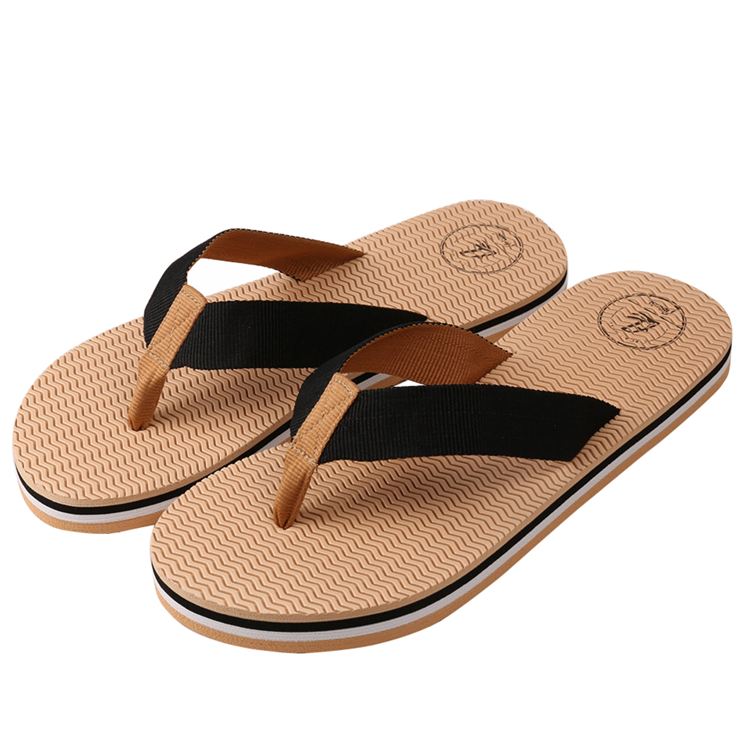 Aerusi Women’s Flip Flops Comfort Memory Foam Thong Sandals, Lightweight Non-Slip Beach Walking Sandals