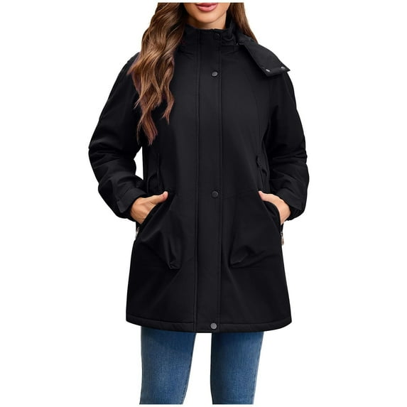 Women's Lightweight Oversized Coat Graphic Long Sweaters For Plus Size Crewneck Sweatshirts Long Sleeve Shirts Dressy Warm Windbreaker Long Coat