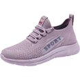 thumbnail image 1 of Women's Lightweight Sneakers - Breathable Casual Walking Shoes with foot arch pad & Anti-Slip Sole, 1 of 13