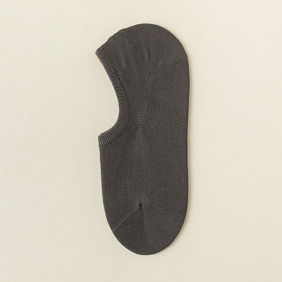 Women's Lightweight Summer No-Slip Boat Socks - Absorbent Invisible Cotton with Silicone Grip (One Size, 6 Pairs)