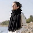 thumbnail image 1 of Women's Lightweight Sun Scarf Shawl, Versatile Summer Beach Cover Up and Travel Wrap, Breathable Soft Fabric, 1 of 5