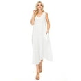 thumbnail image 1 of Moa Collection Women's Lightweight Tiered Gauze Maxi Dress with Relaxed Fit, 1 of 3