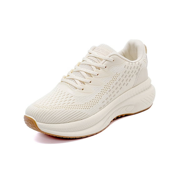 Women's Lightweight Walking Sneakers Casual Lace Up Flats Tennis Athletic Running Fashion Sport Shoes for Girls