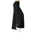 thumbnail image 1 of Women's Lightweight Wide Leg Yoga Pants Casual Loose Cozy Sweatpants Comfy High Waisted Sports Athletic Lounge Pants, 1 of 7