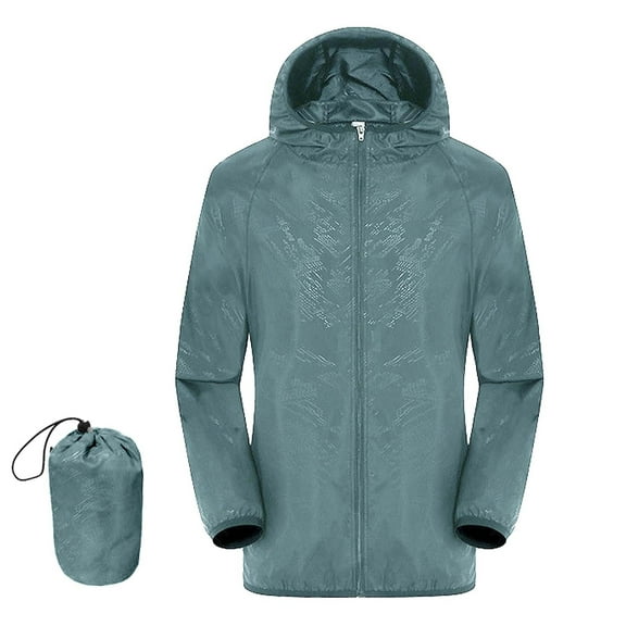 Women's Lightweight Windproof Anorak Jacket with Zipper for Casual Outdoor and Travel